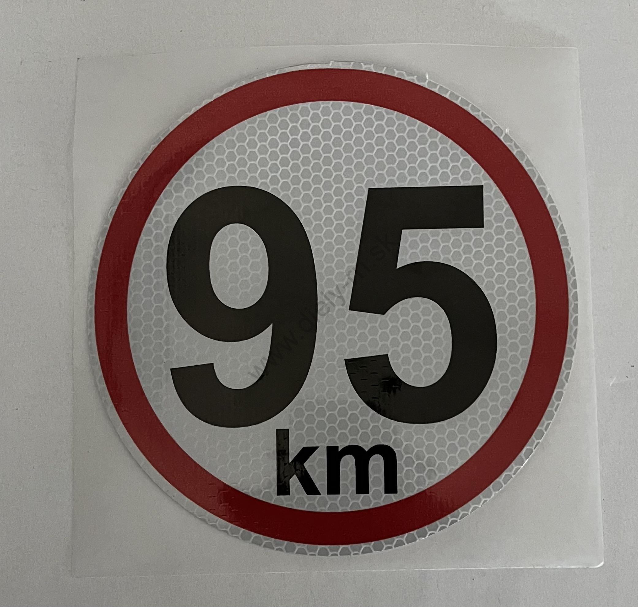 Označenie rýchlosti 95km/h
