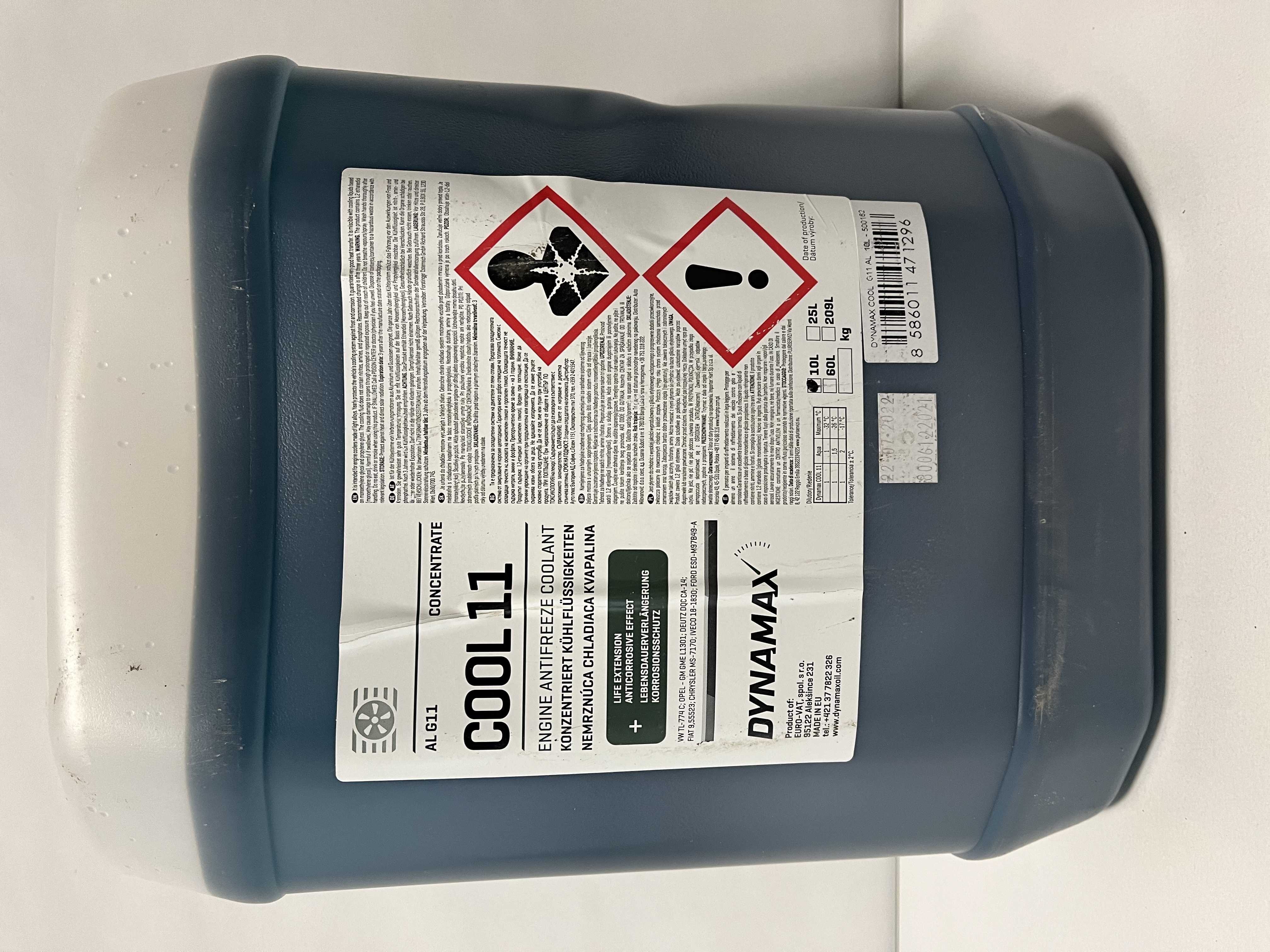 ANTIFREEZE G11 - 10L