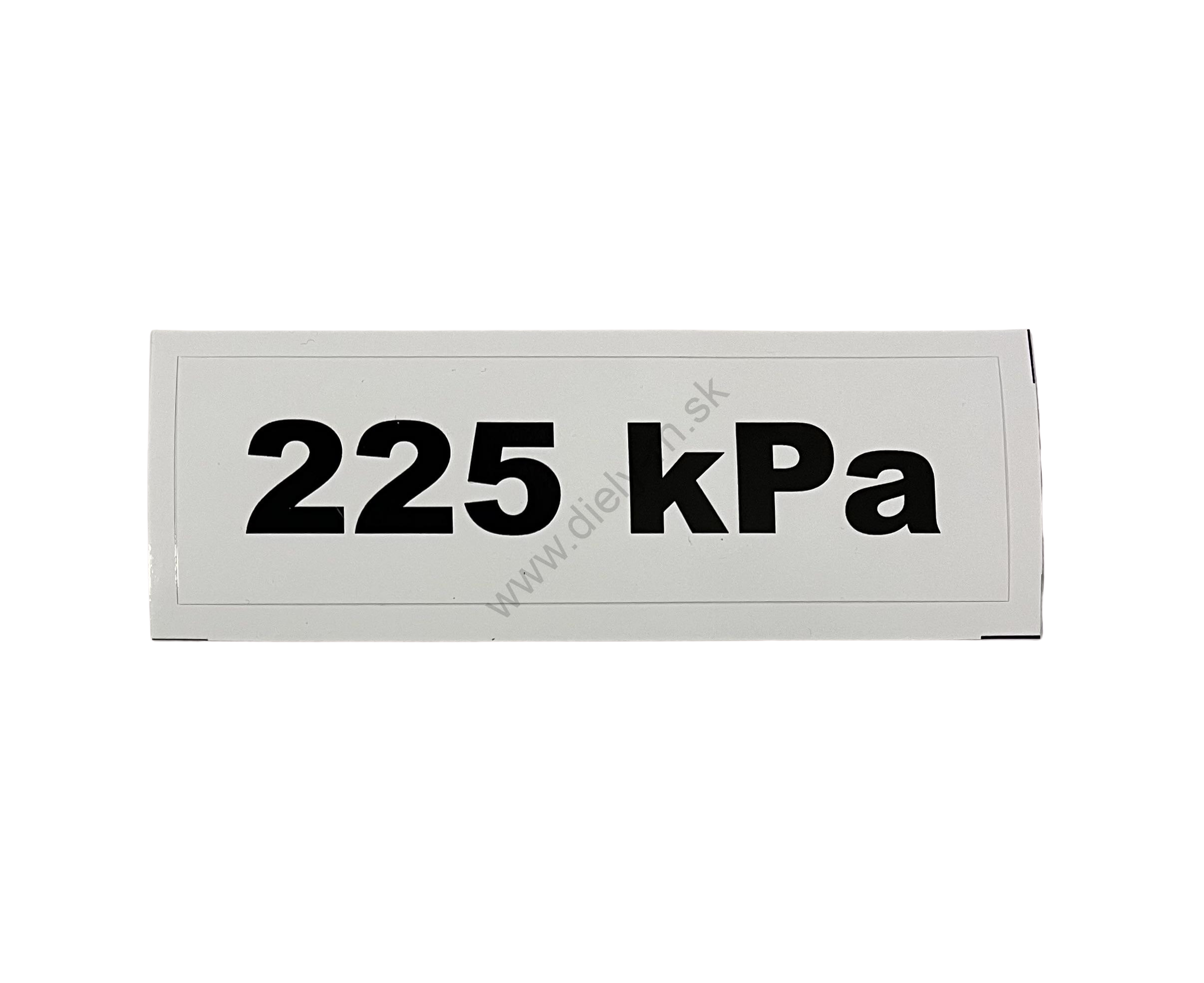 Označenie kPa 225