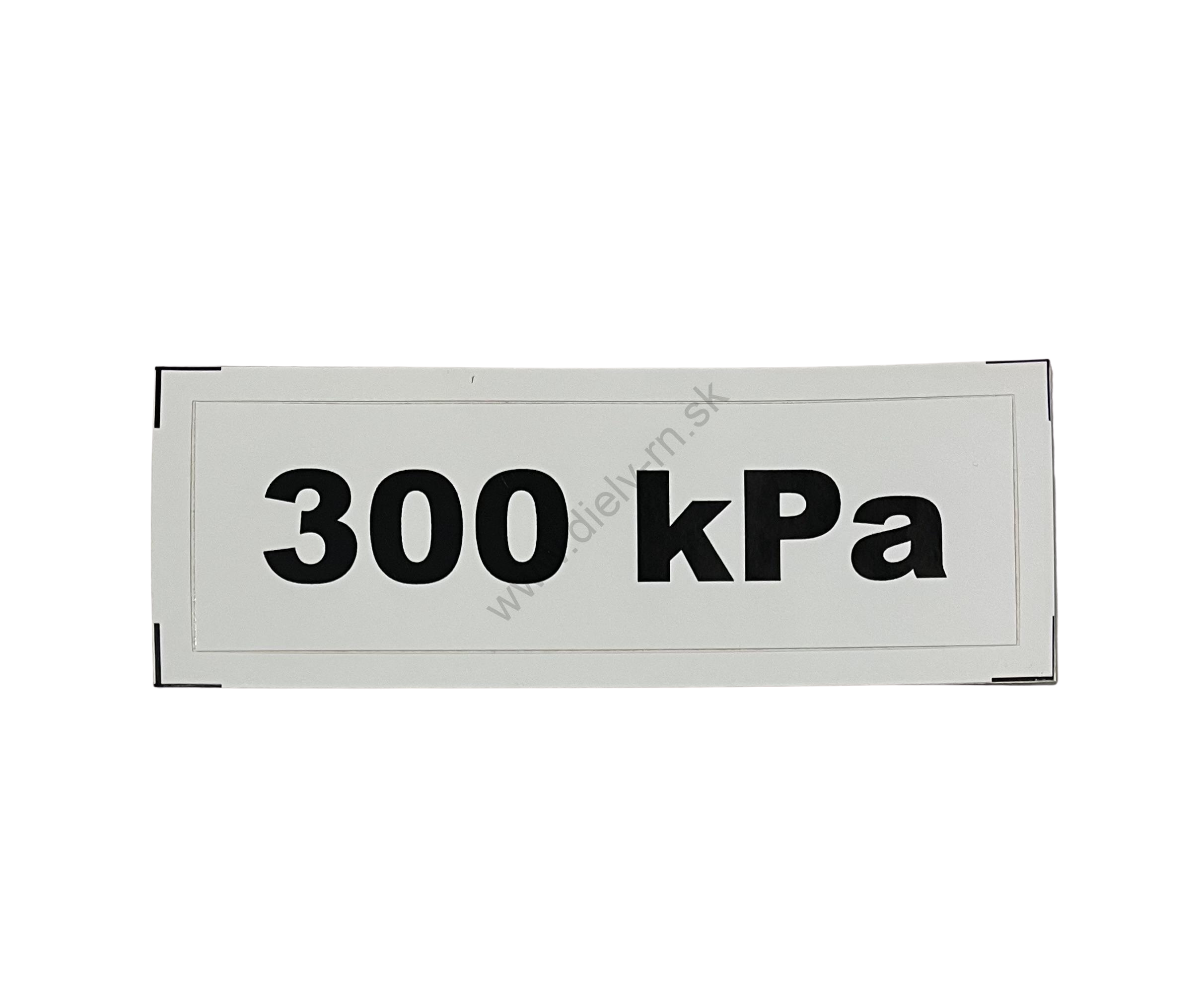 Označenie kPa 300