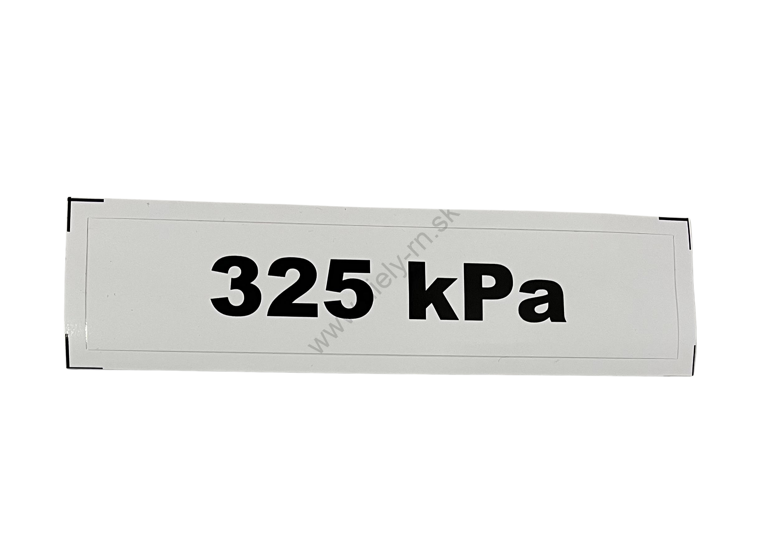 Označenie kPa 325