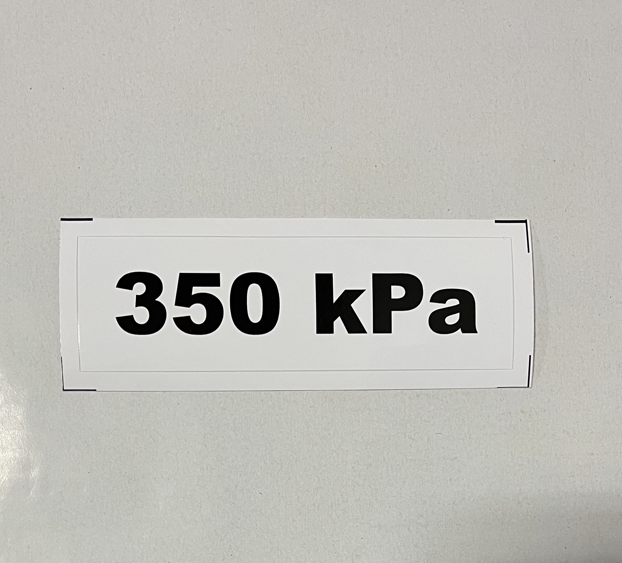 Označenie kPa 350