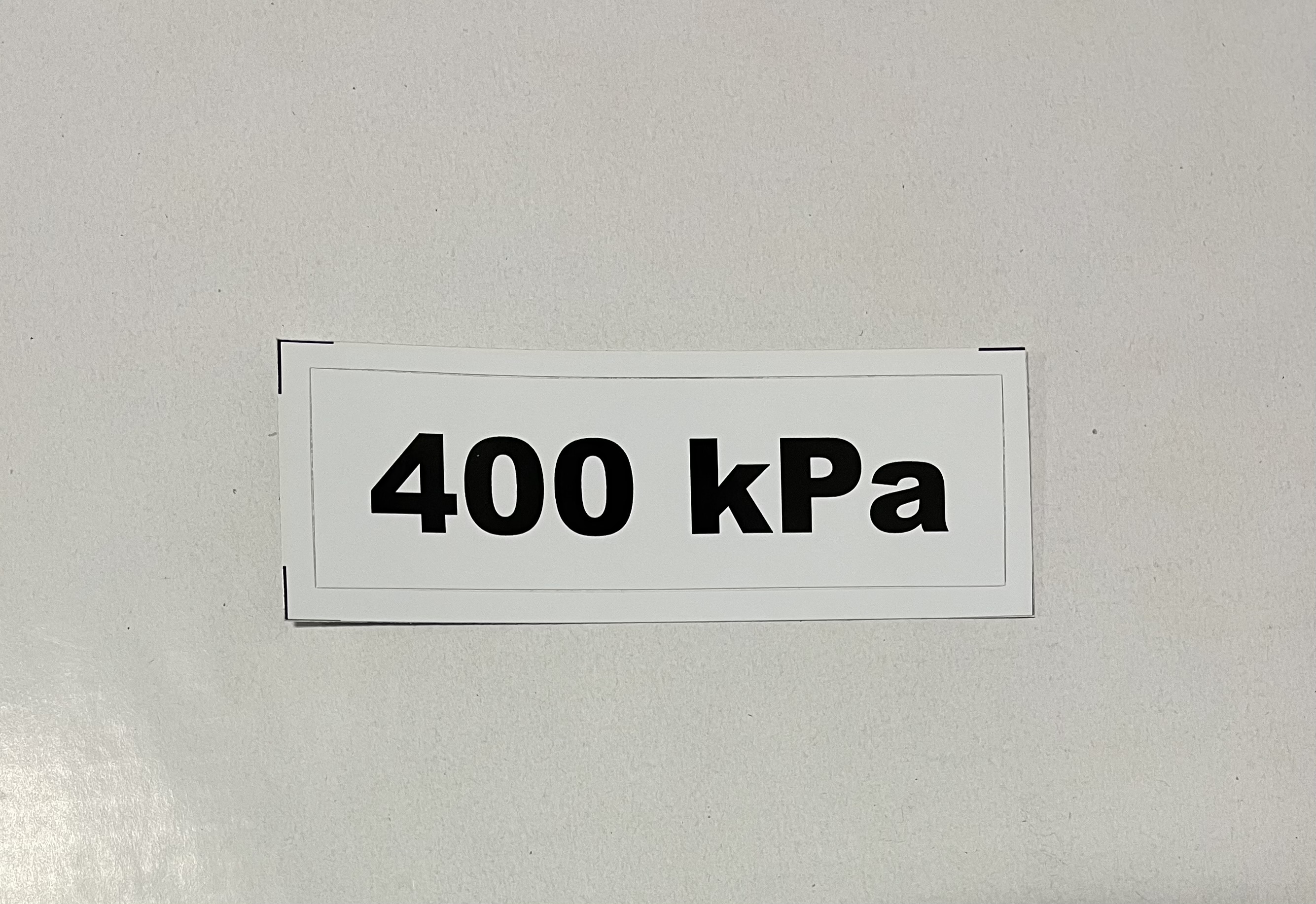 Označenie kPa 400