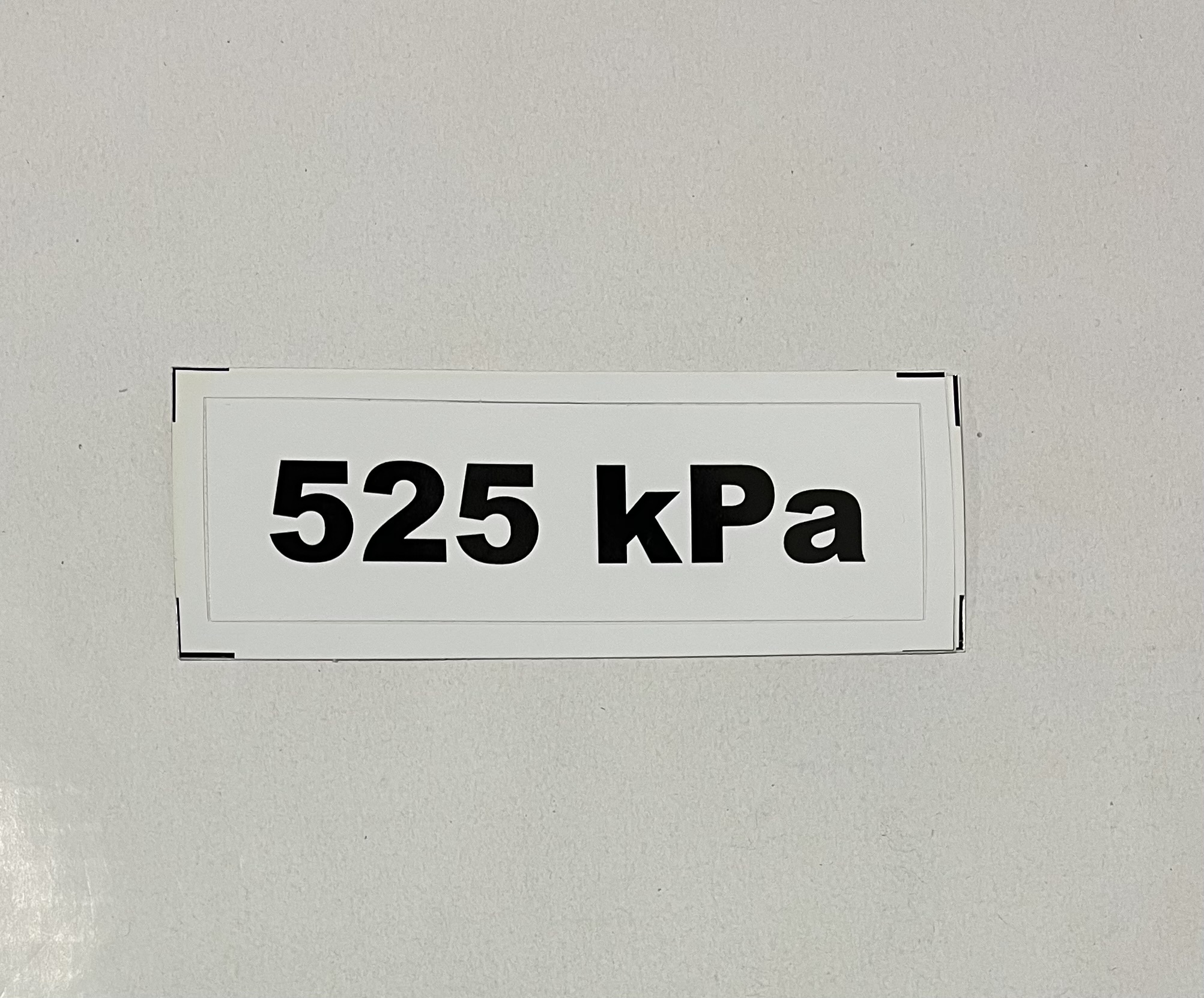 Označenie kPa 525