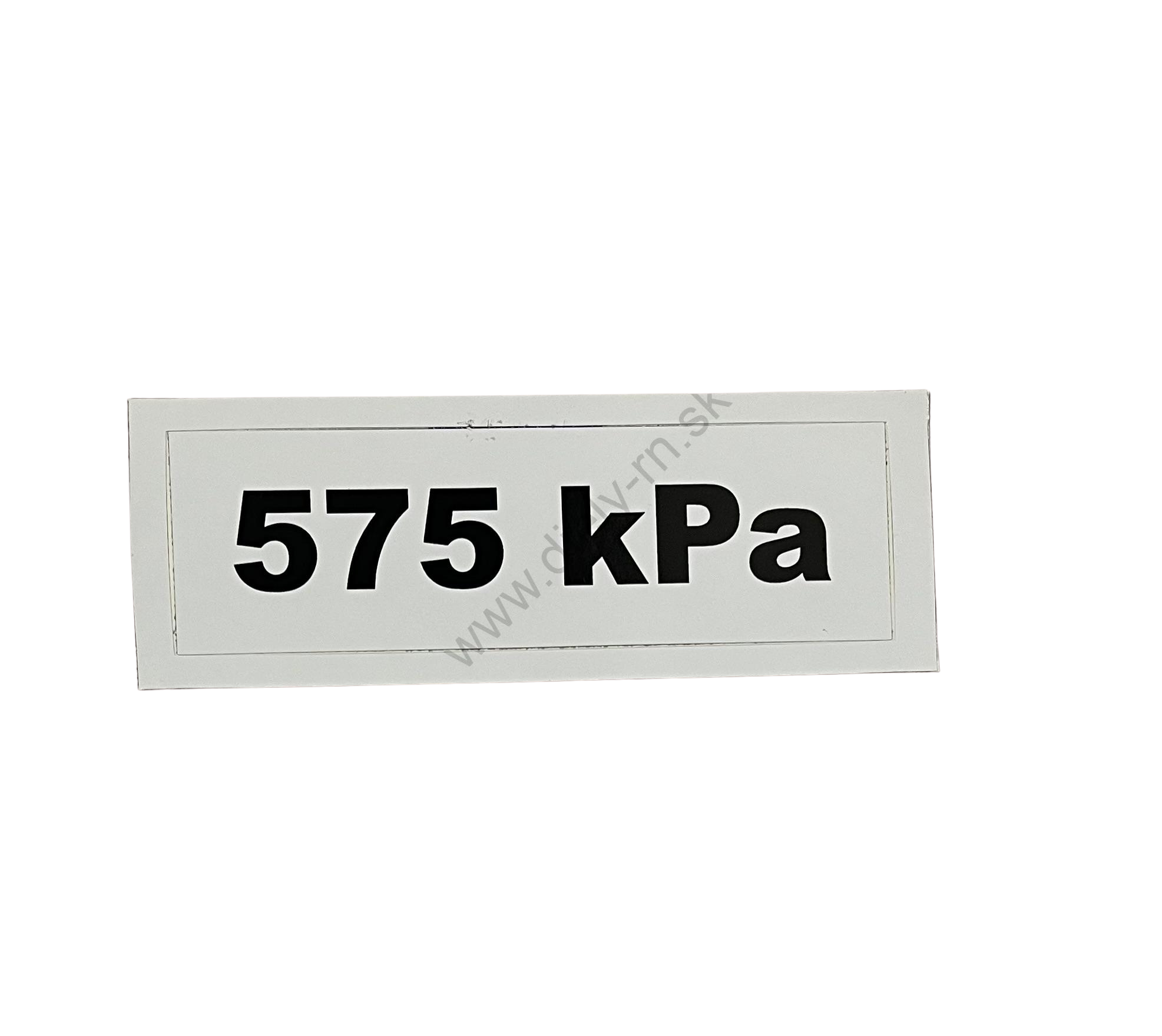 Označenie kPa 575