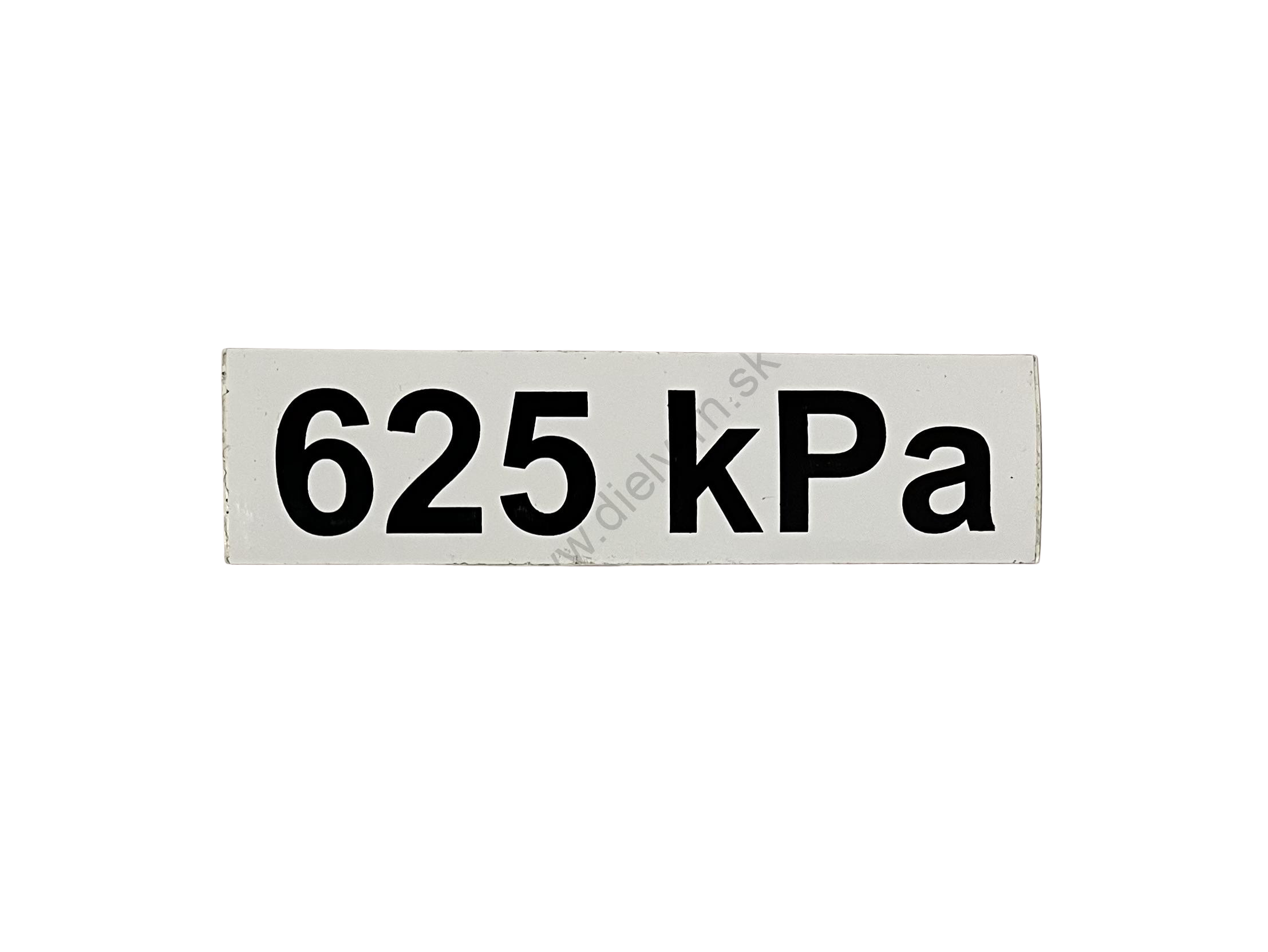 Označenie kPa 625