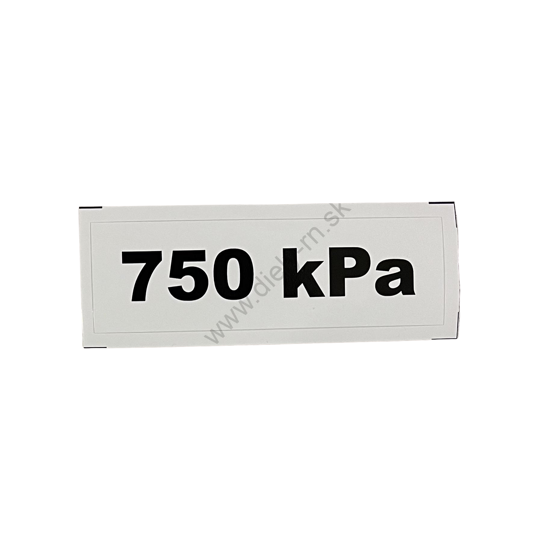 Označenie kPa 750
