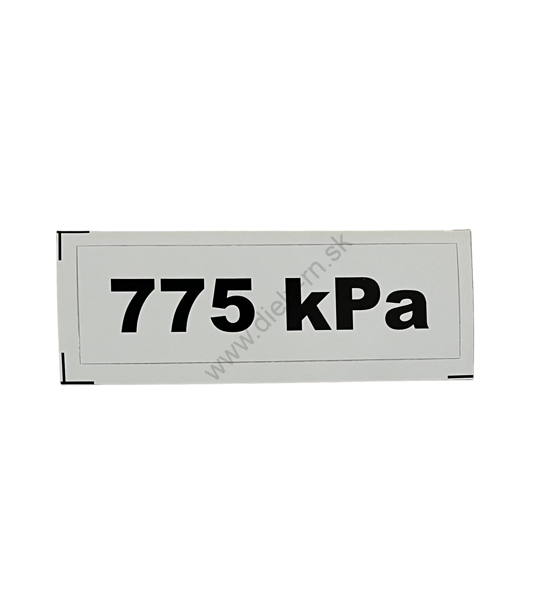 Označenie kPa 775