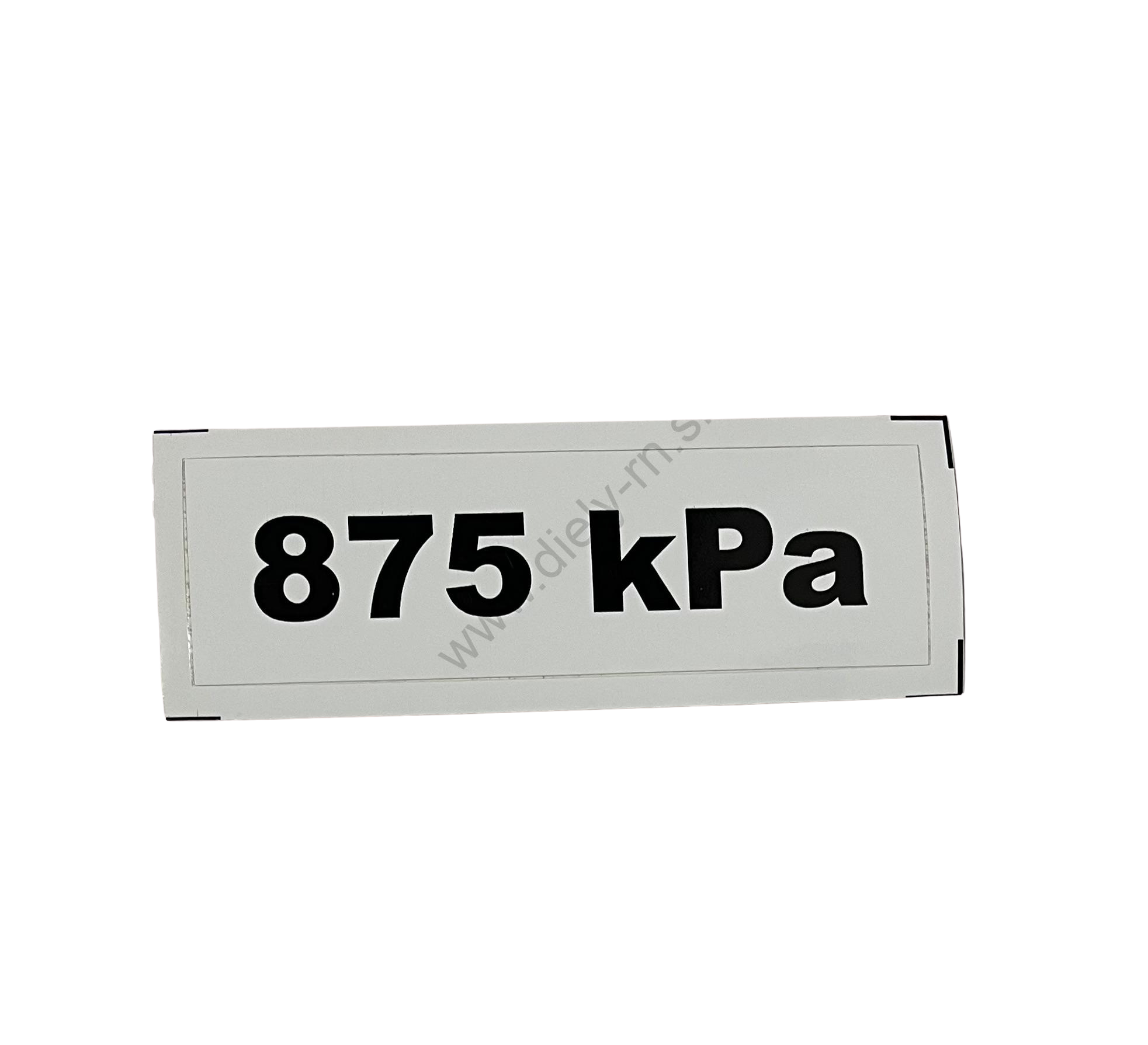 Označenie kPa 875