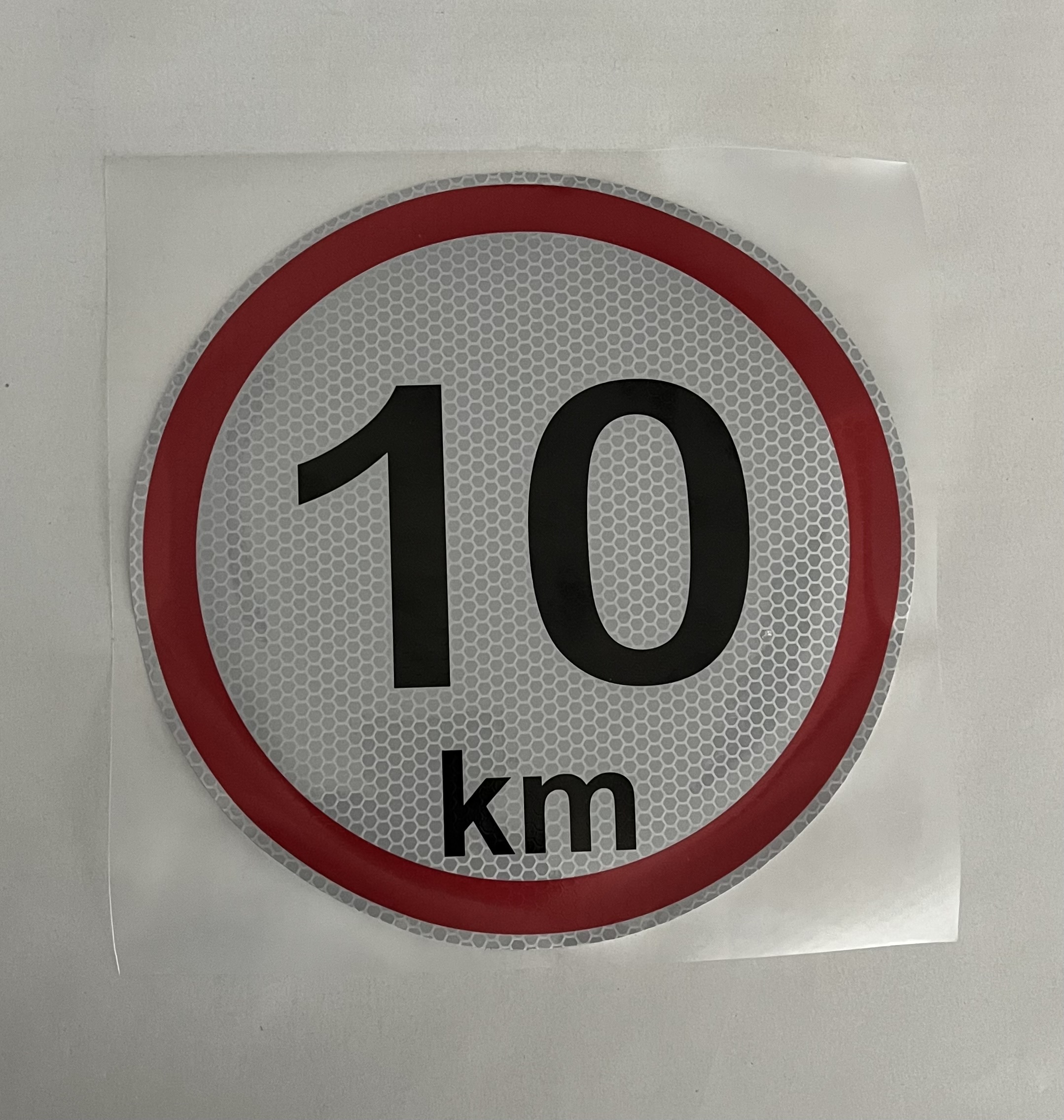 Označenie rýchlosti 10km/h 