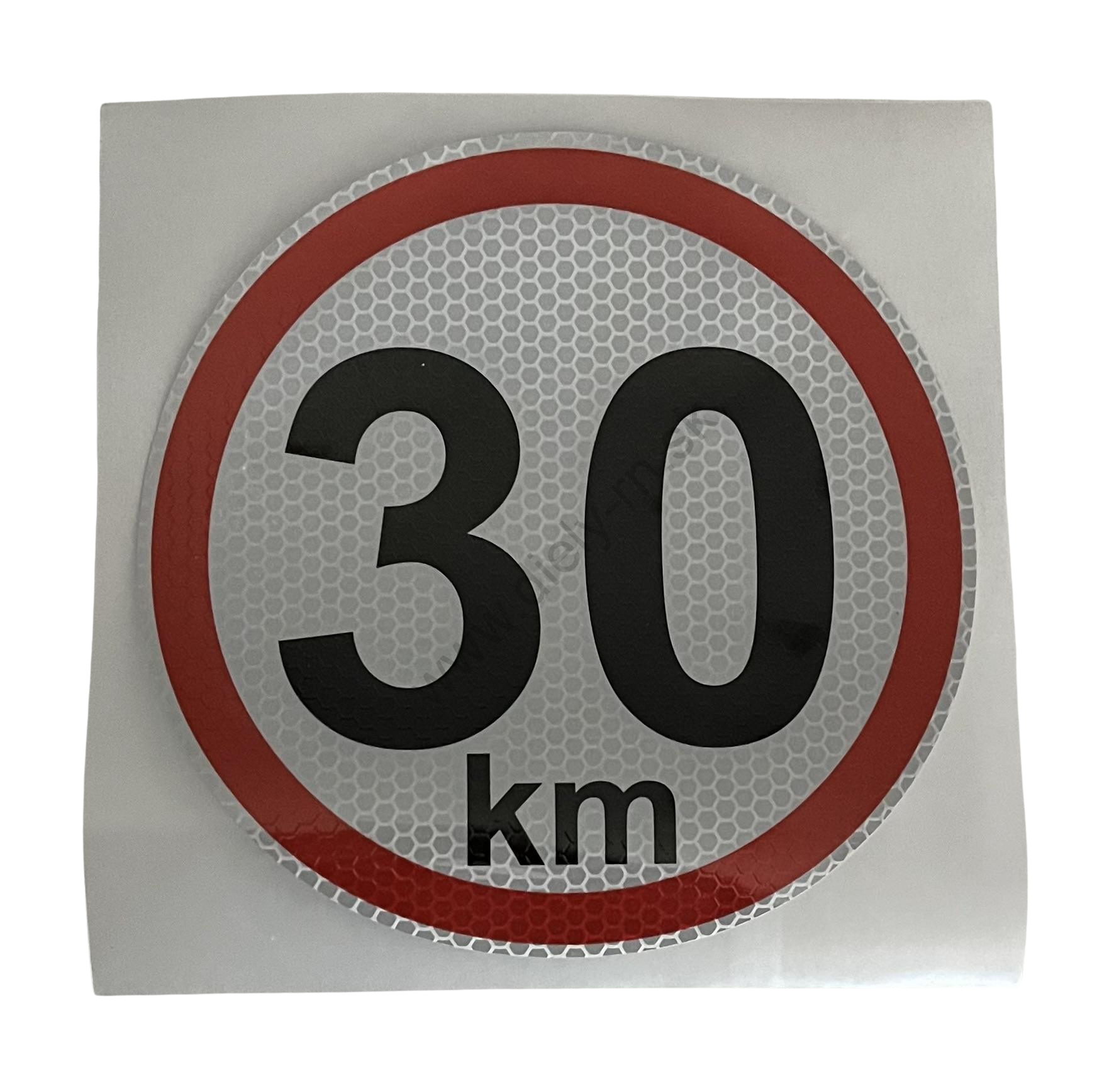 Označenie rýchlosti 30km/h