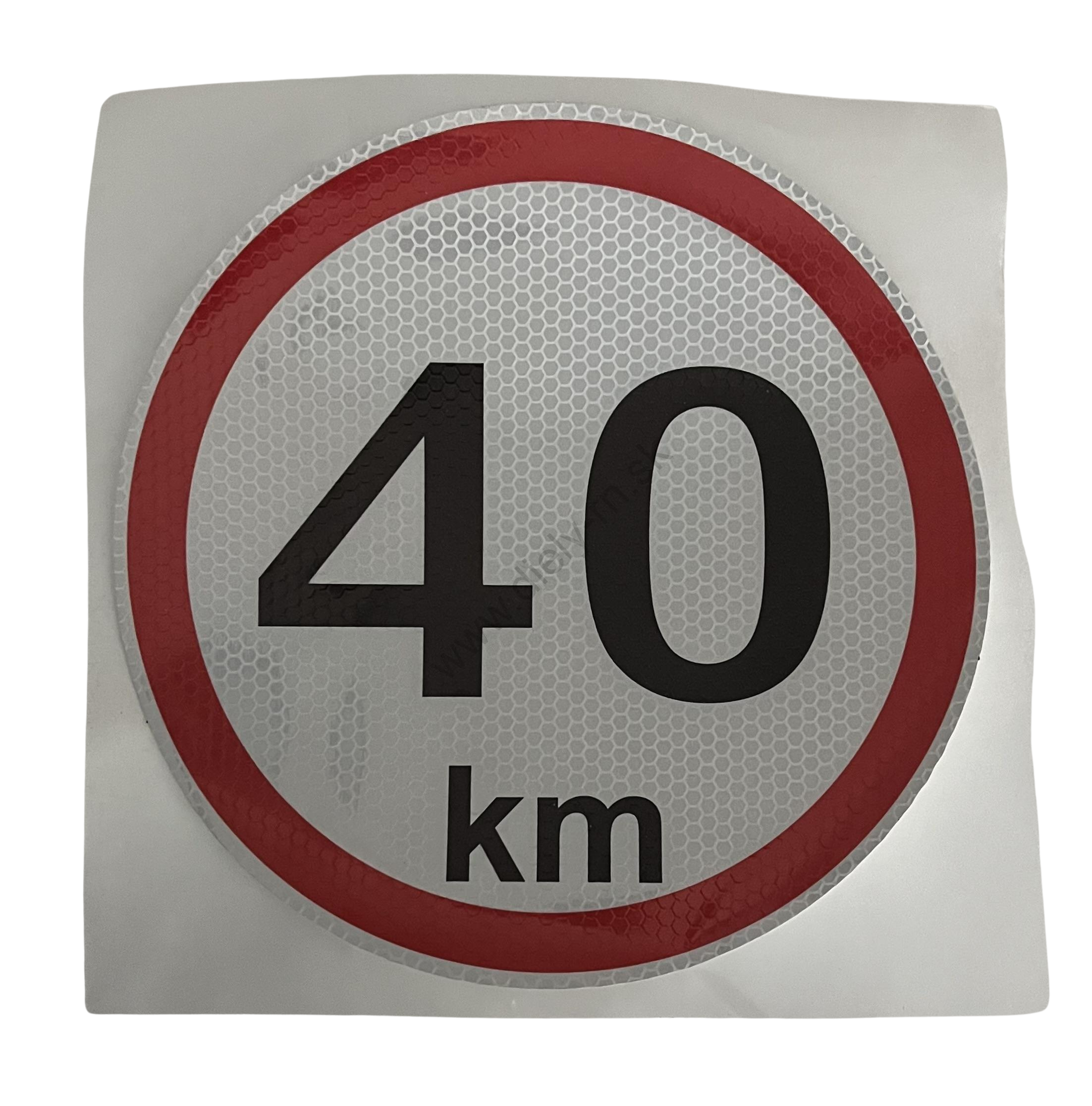 Označenie rýchlosti 40km/h