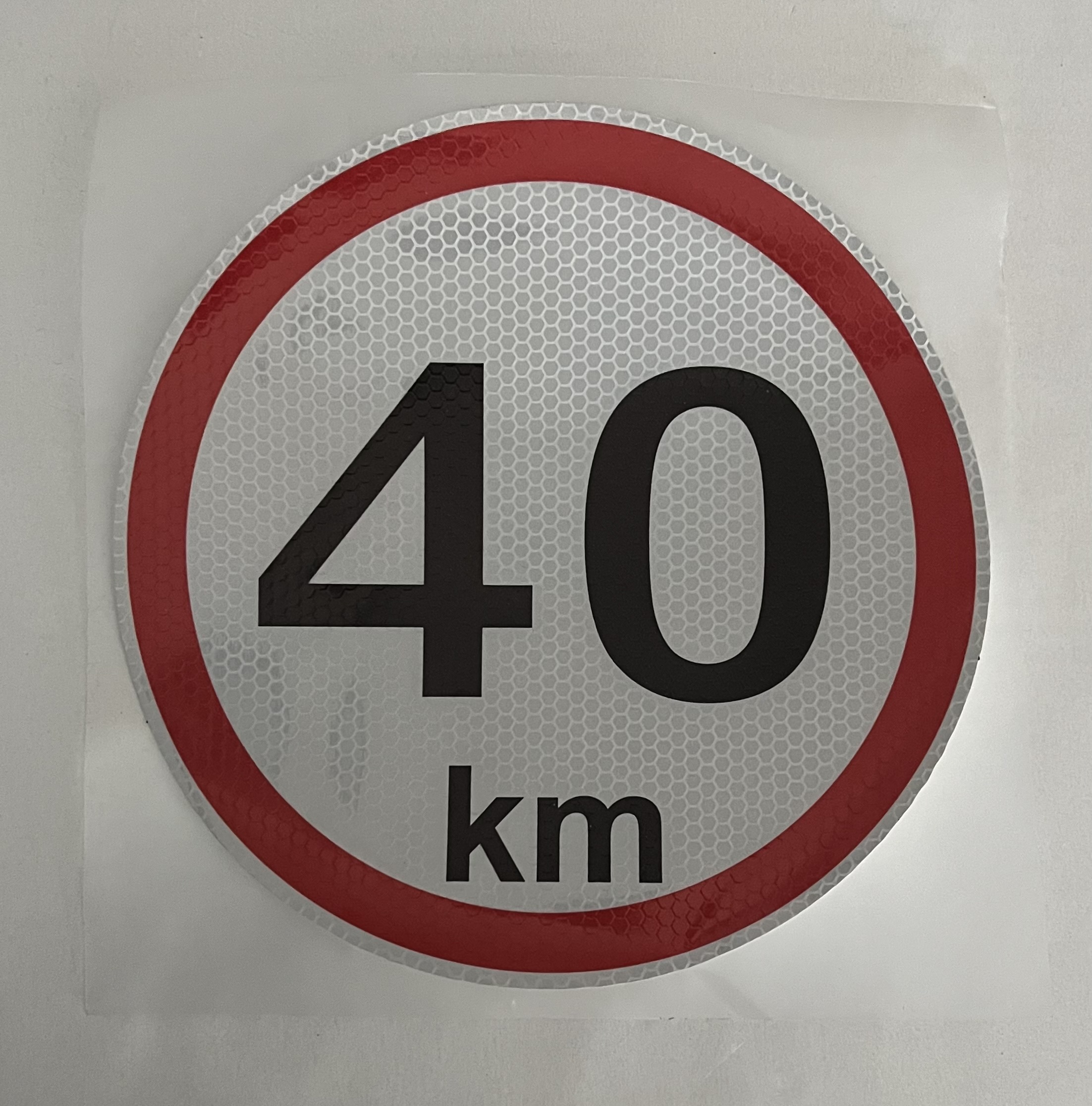 Označenie rýchlosti 40km/h