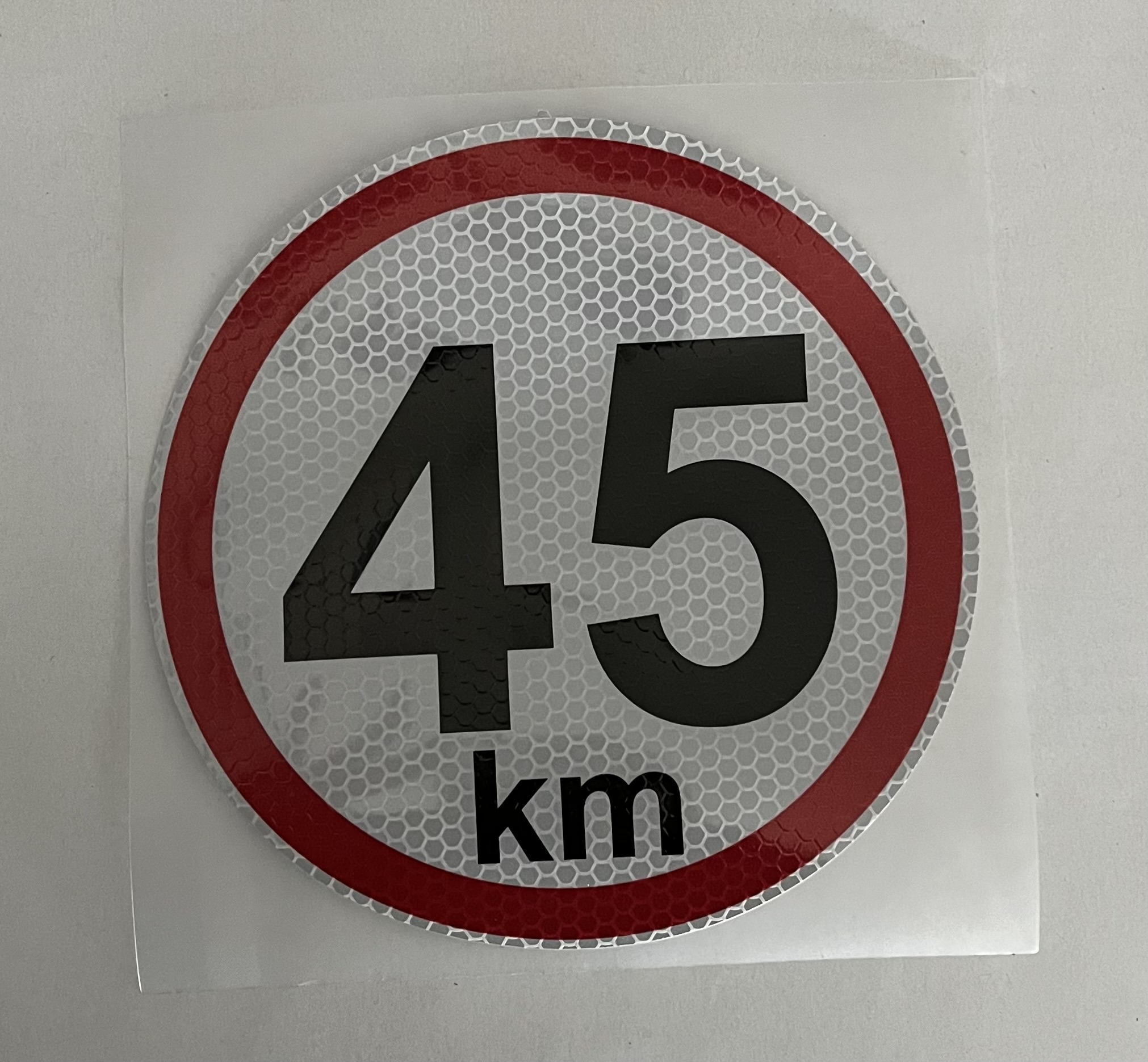 Označenie rýchlosti 45km/h