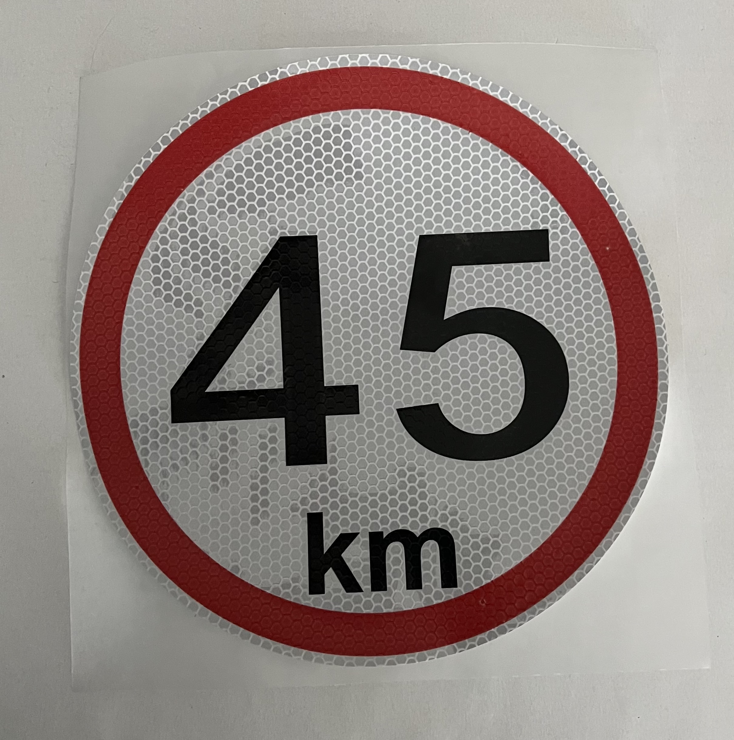 Označenie rýchlosti 45km/h 