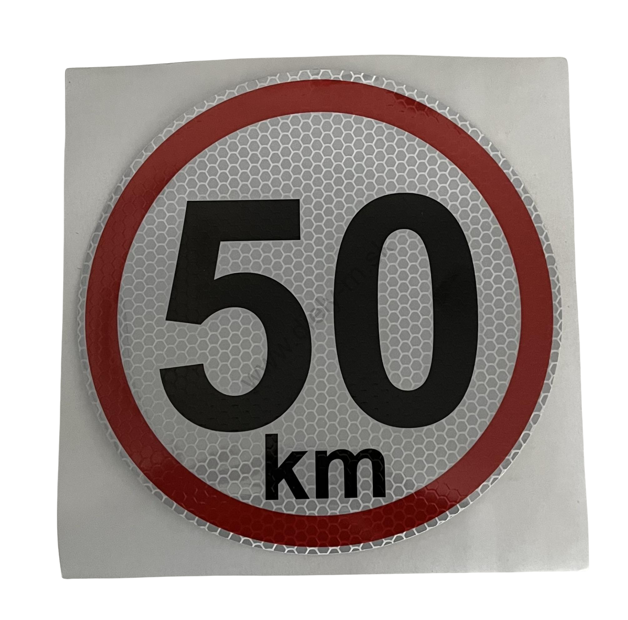 Označenie rýchlosti 50km/h