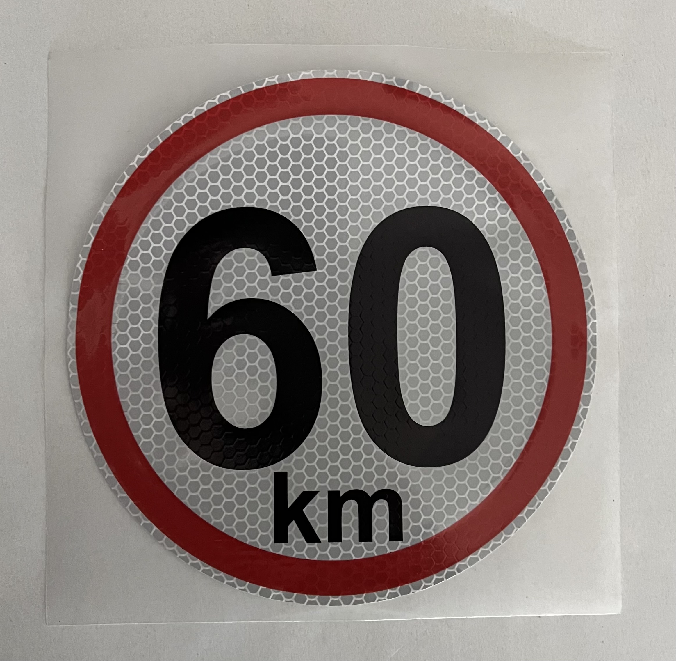 Označenie rýchlosti 60km/h