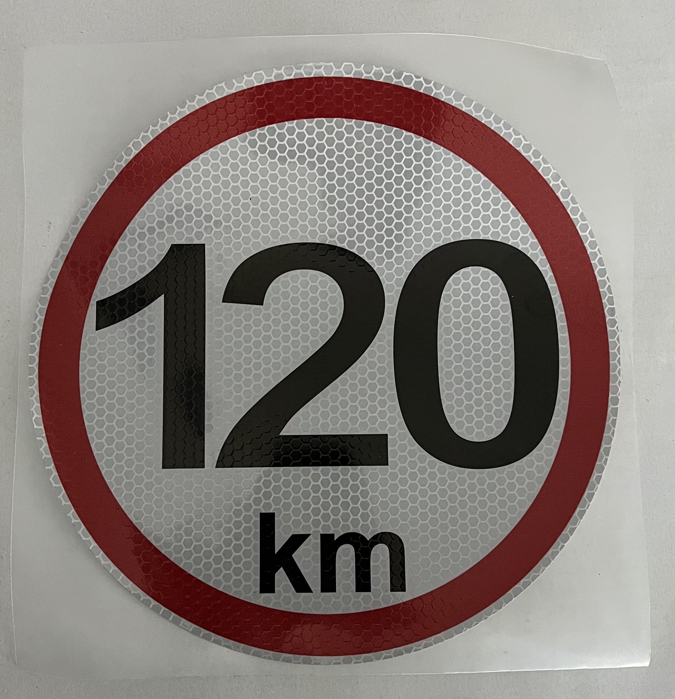 Označenie rýchlosti 120km/h