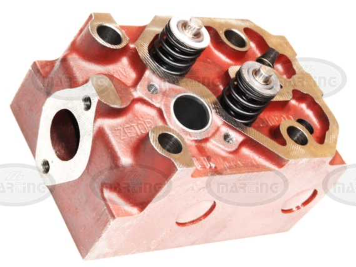 Hlava valcov URI Turbo 102mm kpl s ventilmi ORIG CZ